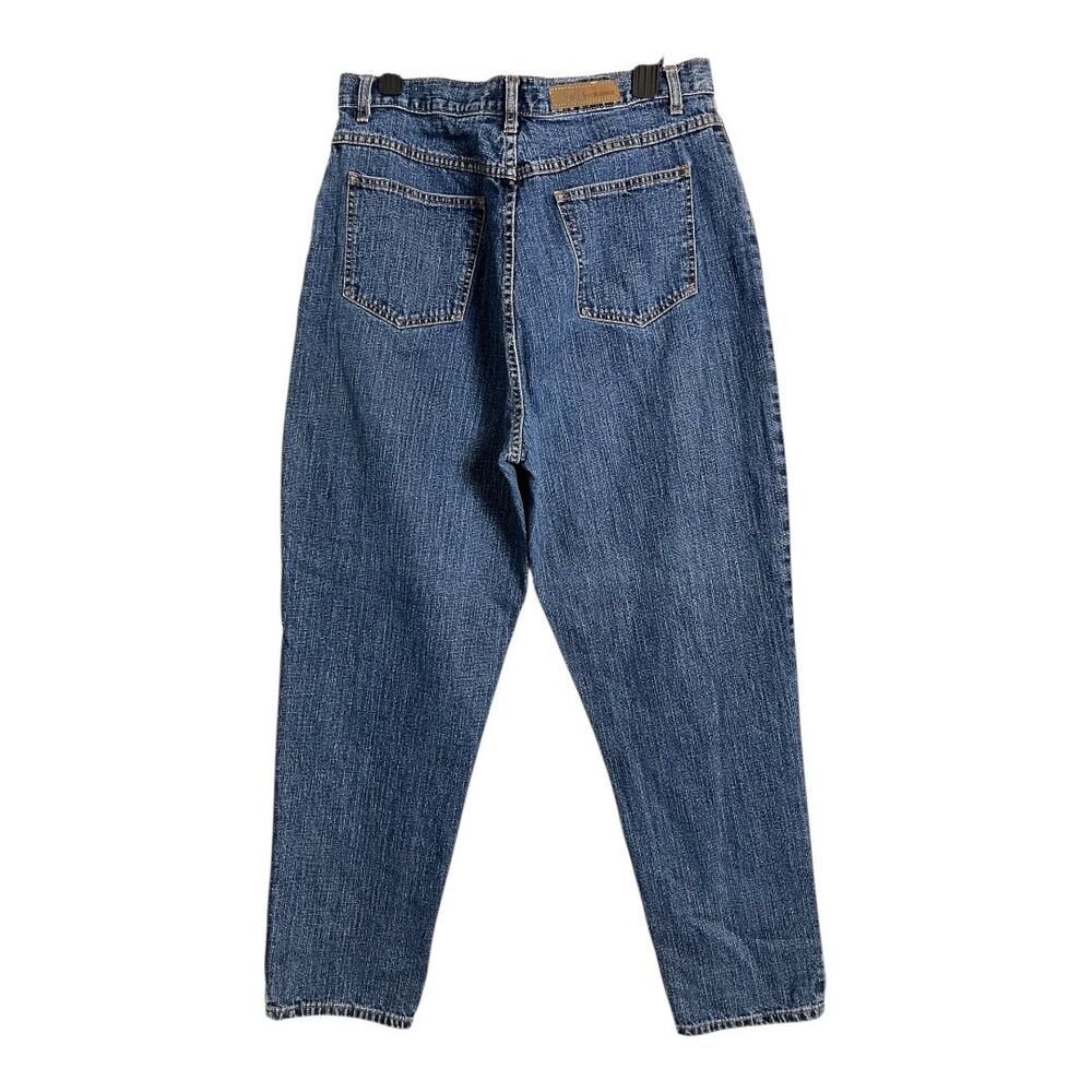 Vintage 90s Bill Blass Easy Fit Womens Jeans 16 Retro Blue Mom Classic - Picture 5 of 6